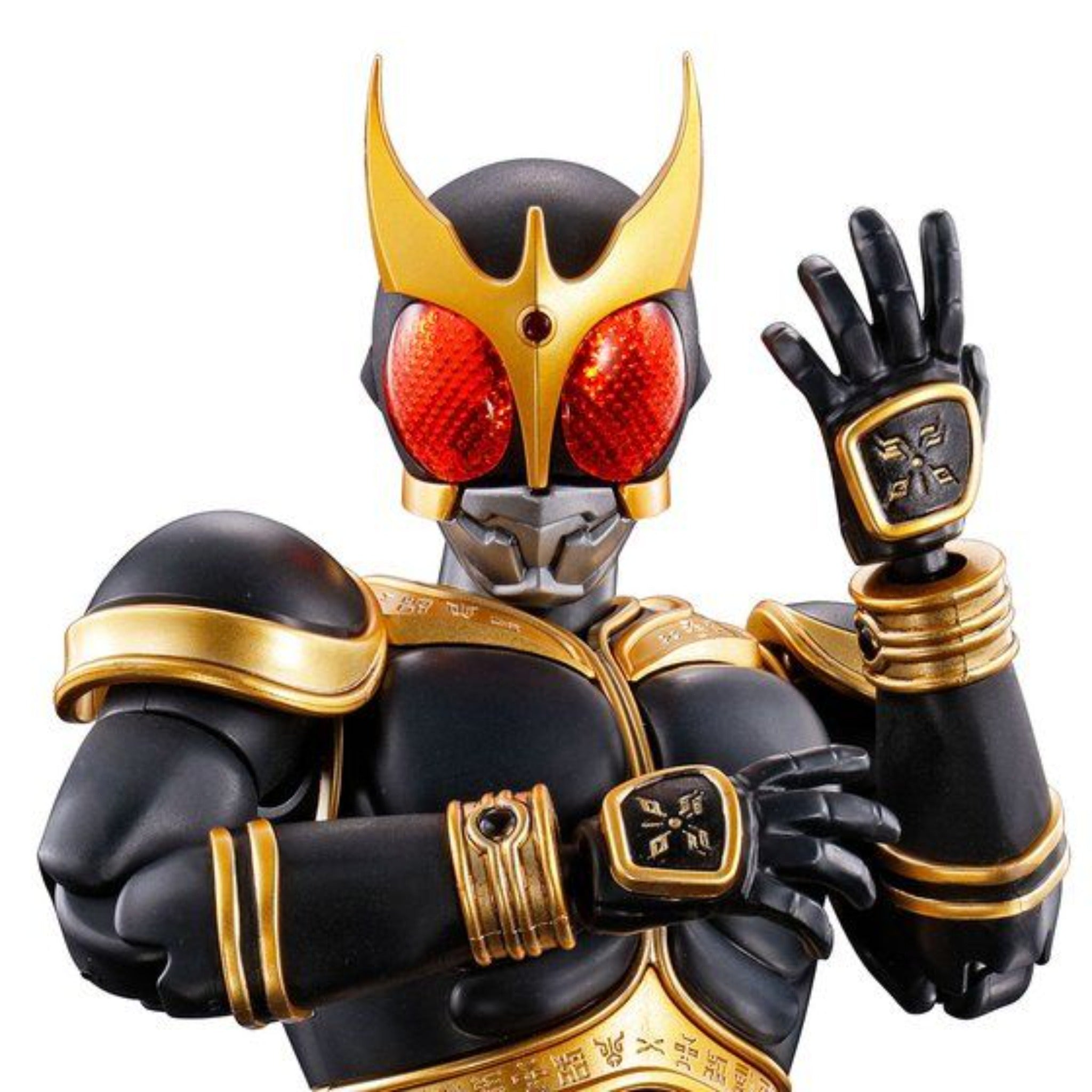 BANDAI Hobby Figure-rise Standard MASKED RIDER KUUGA AMAZING MIGHTY & RISINGMIGHTY Pars Set