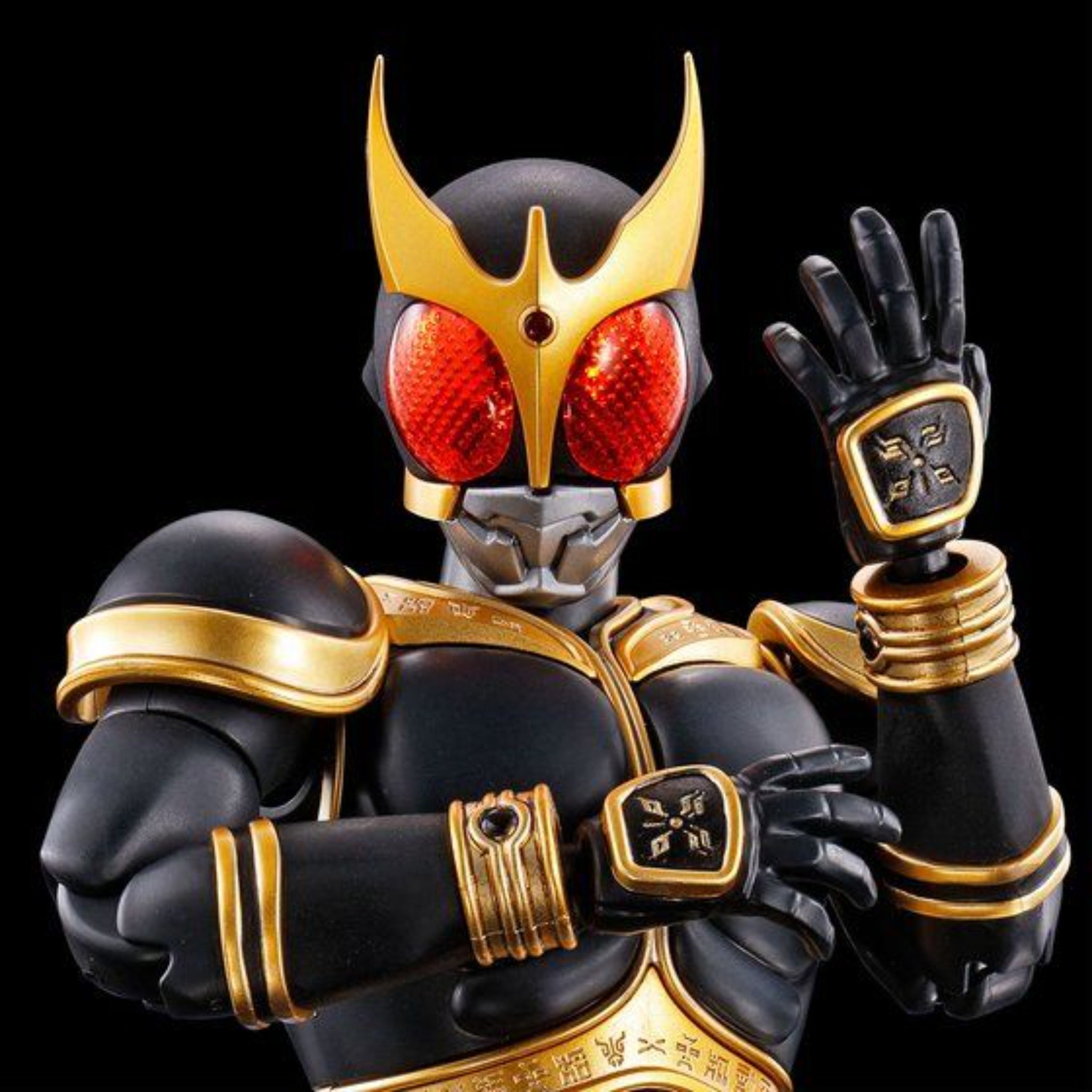 BANDAI Hobby Figure-rise Standard MASKED RIDER KUUGA AMAZING MIGHTY & RISINGMIGHTY Pars Set