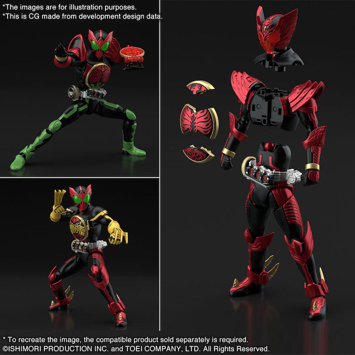 BANDAI Hobby Figure-rise Standard KAMEN RIDER OOO TAJADORU COMBO