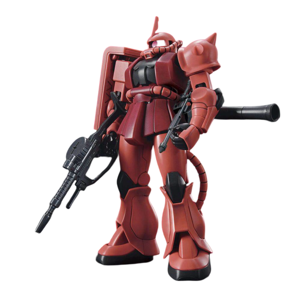 Bandai HGUC #32 1/144 MS-06S Char's Zaku II - UPC 4573102588883