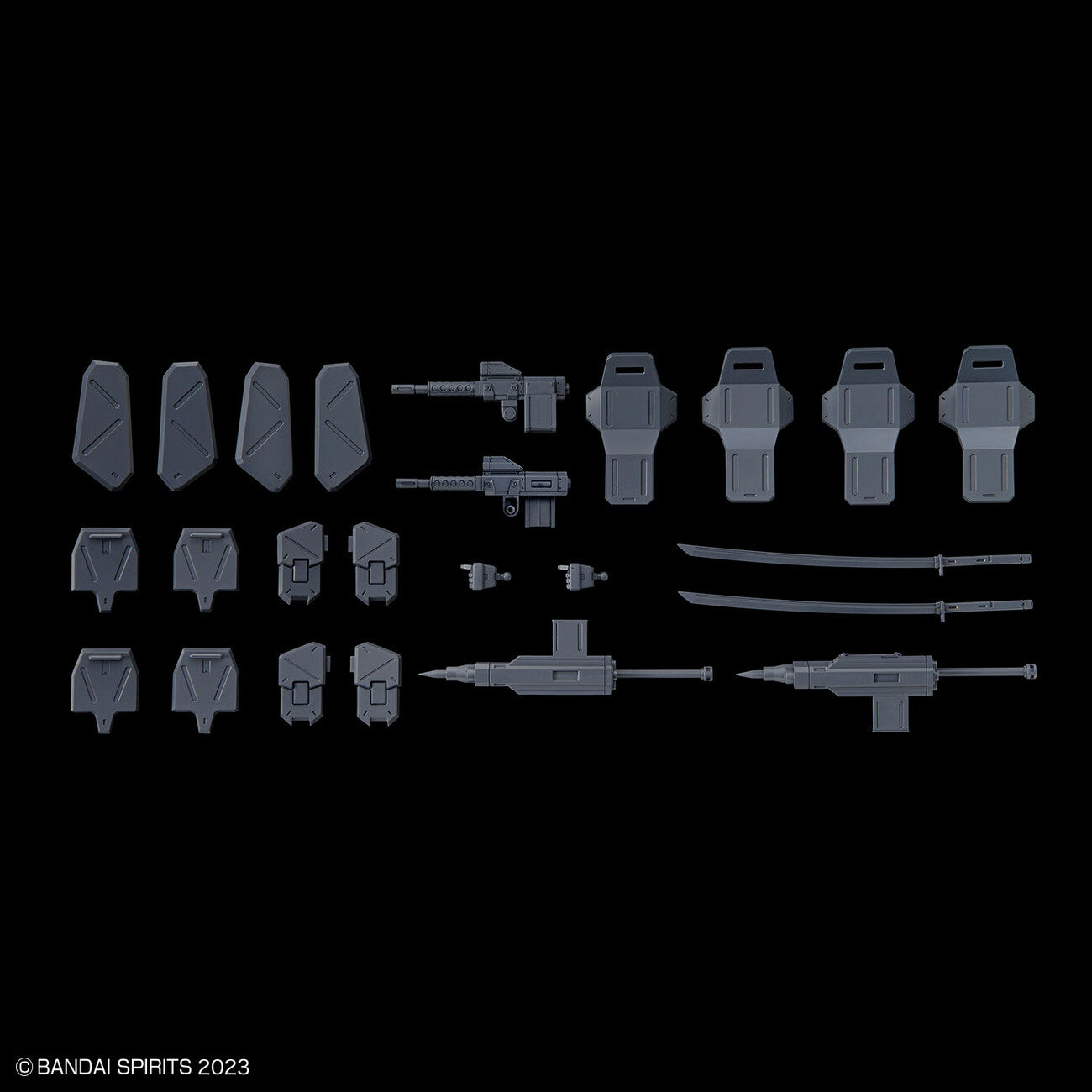 BANDAI Hobby HG 1/72 AMAIM Warrior at the Borderline Weapon Set5