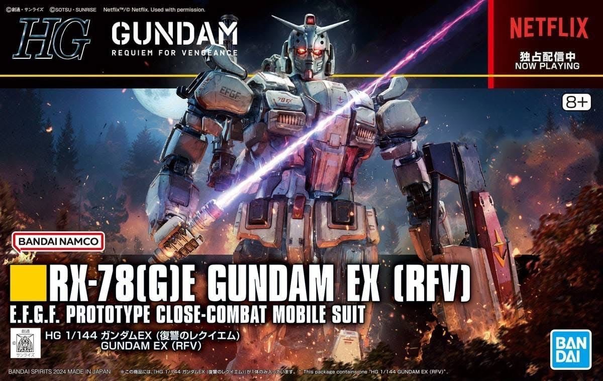 BANDAI Hobby HG 1/144 GUNDAM EX (RFV)