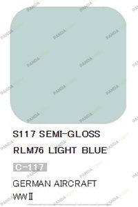 Mr Hobby Mr Color Spray - S117 RLM76 Light Blue (Semi-Gloss/Aircraft)