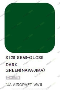 Mr Hobby Mr Color Spray - S129 Dark Green Nakajima (Semi-Gloss/Aircraft)