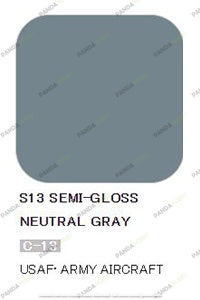 Mr Hobby Mr Color Spray - S13 Neutral Gray (Semi-Gloss/Aircraft)