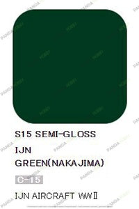 Mr Hobby Mr Color Spray - S15 IJN Green Nakajima (Semi-Gloss/Aircraft)