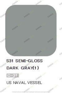 Mr Hobby Mr Color Spray - S31 Dark Gray 1 (Semi-Gloss/Vessel)