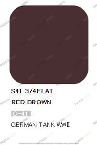 Mr Hobby Mr Color Spray - S41 Red Brown (3/4Flat/Tank)