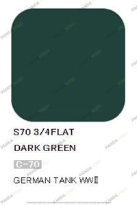 Mr Hobby Mr Color Spray - S70 Dark Green (3/4Flat/Tank)