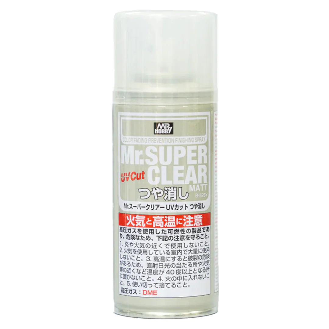 Mr Hobby Mr Super Clear UV Cut Flat