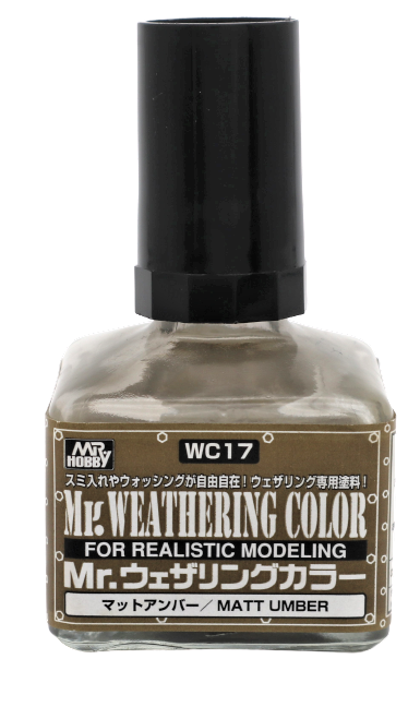 Mr Hobby Mr. Weathering Color - MATT UMBER (MR. WEATHERING COLOR)