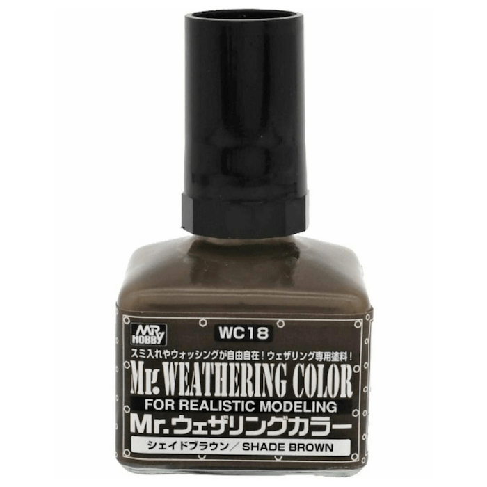 Mr Hobby Mr. Weathering Color - SHADE BROWN (MR. WEATHERING COLOR)