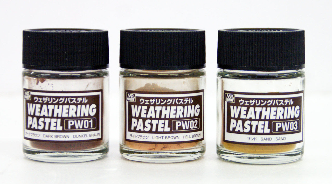 Mr Hobby Weathering Pastel Color Set 1