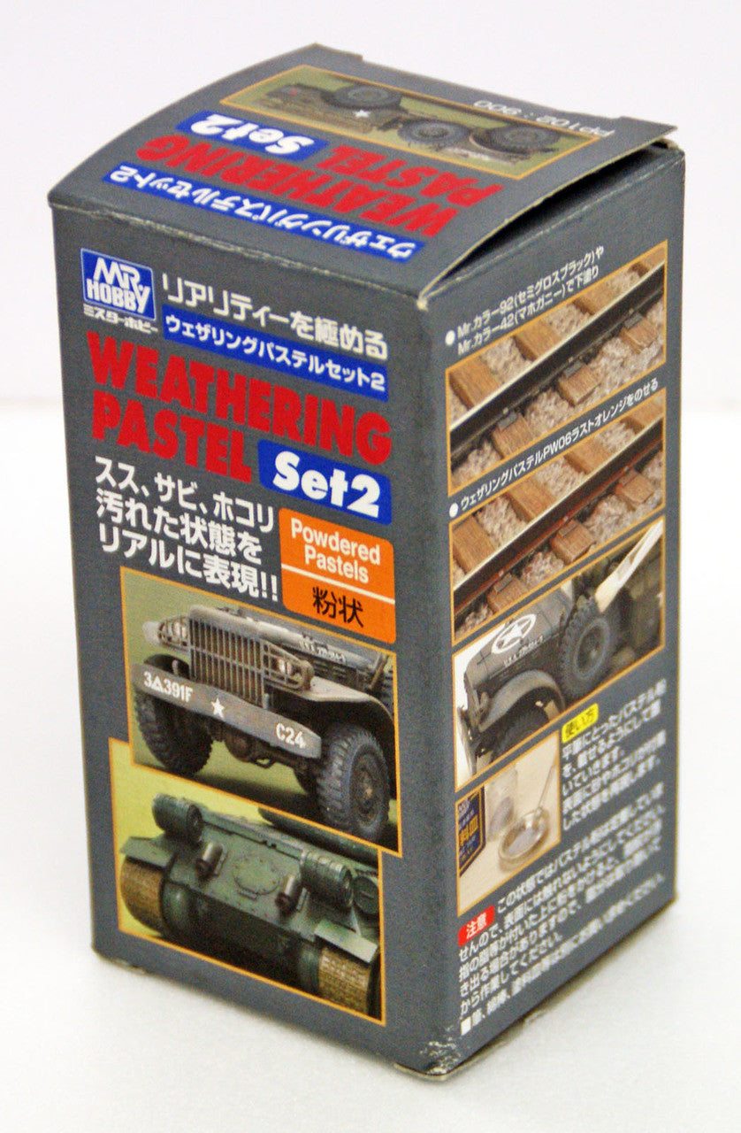 Mr Hobby Weathering Pastel Color Set 2