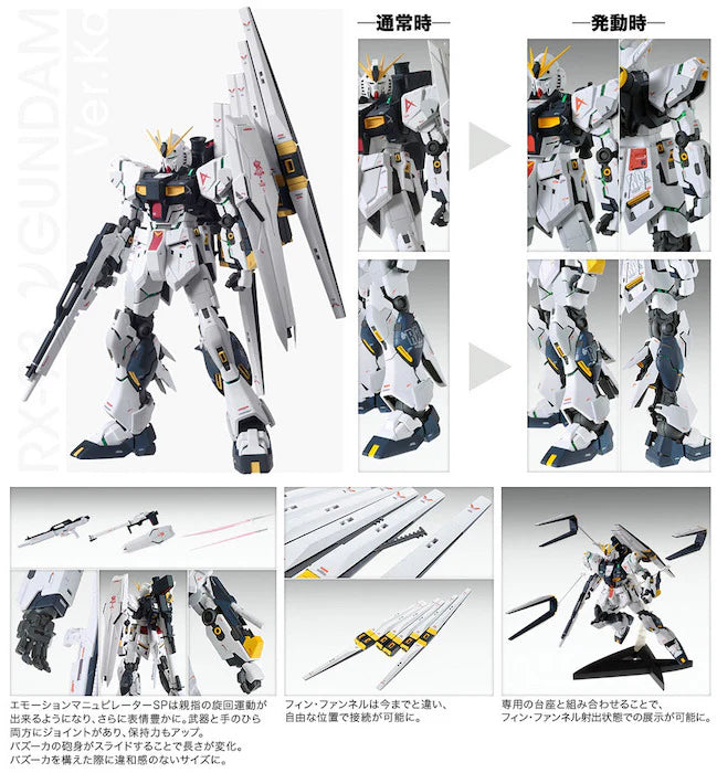 BANDAI Hobby MG 1/100 Nu Gundam Ver.Ka