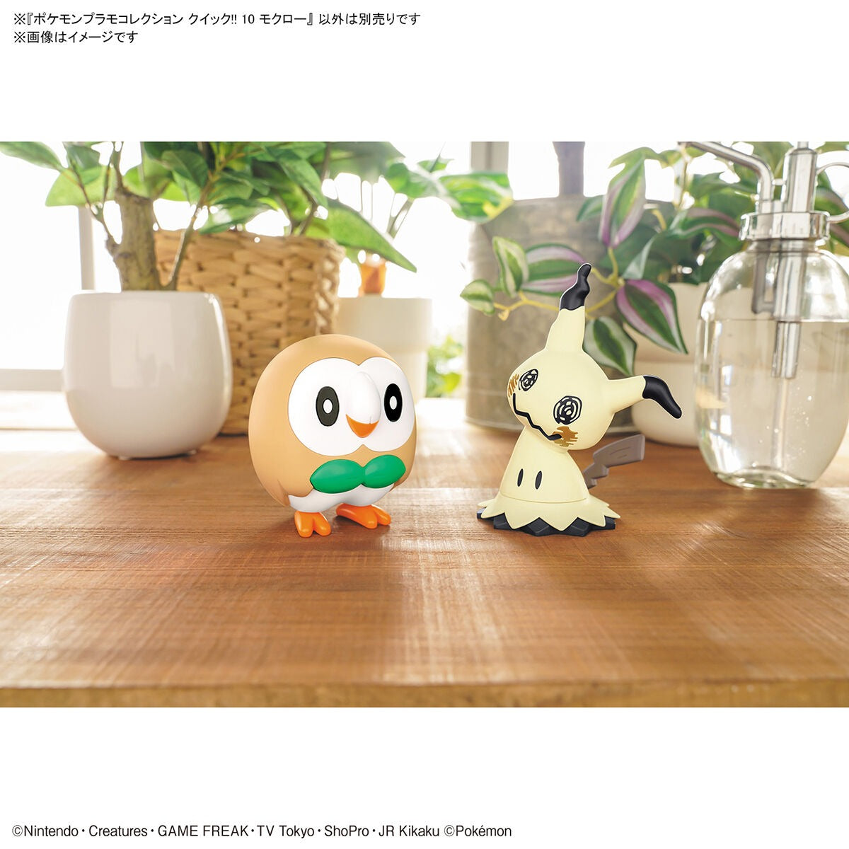 BANDAI Hobby Pokemon Model Kit QUICK!! 10 ROWLET