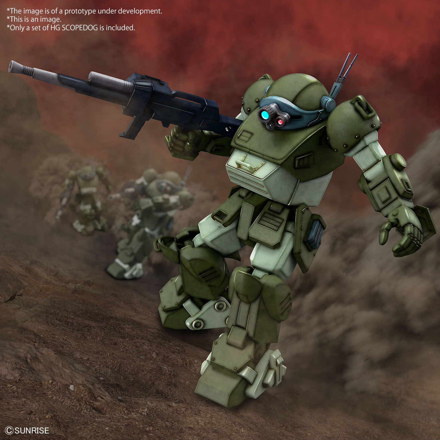 BANDAI Hobby HG SCOPEDOG