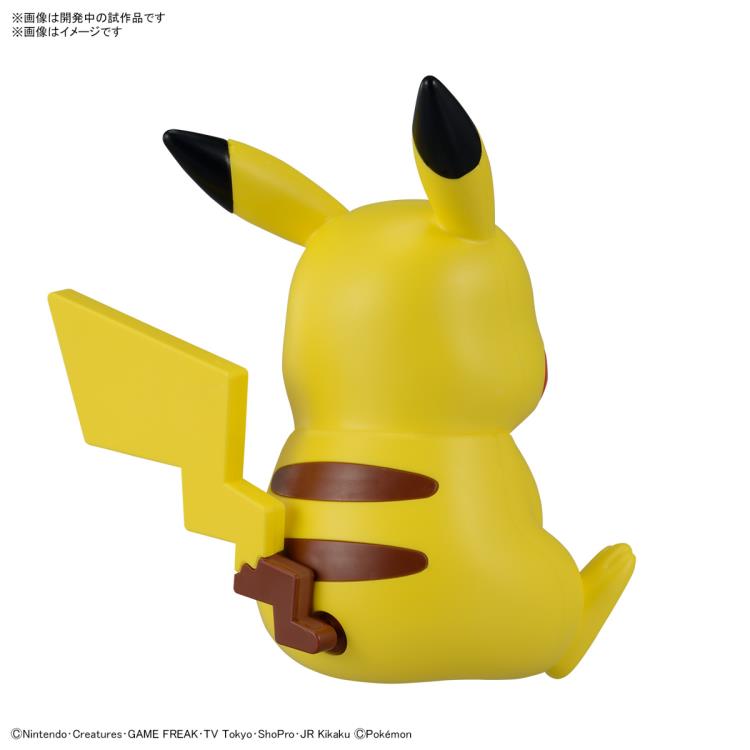 BANDAI Hobby Pokémon Model Kit QUICK!! 16 PIKACHU (SITTING POSE)