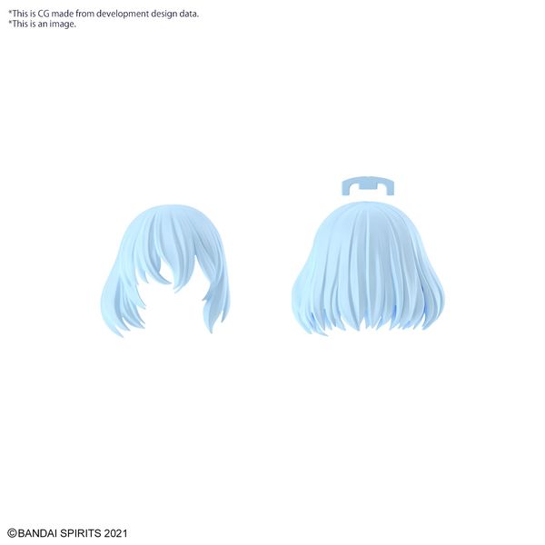 BANDAI Hobby 30MS OPTION HAIR STYLE PARTS Vol.9 ALL 4 TYPES