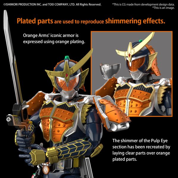 BANDAI Hobby Figure-rise Standard KAMEN RIDER GAIM ORANGE ARMS