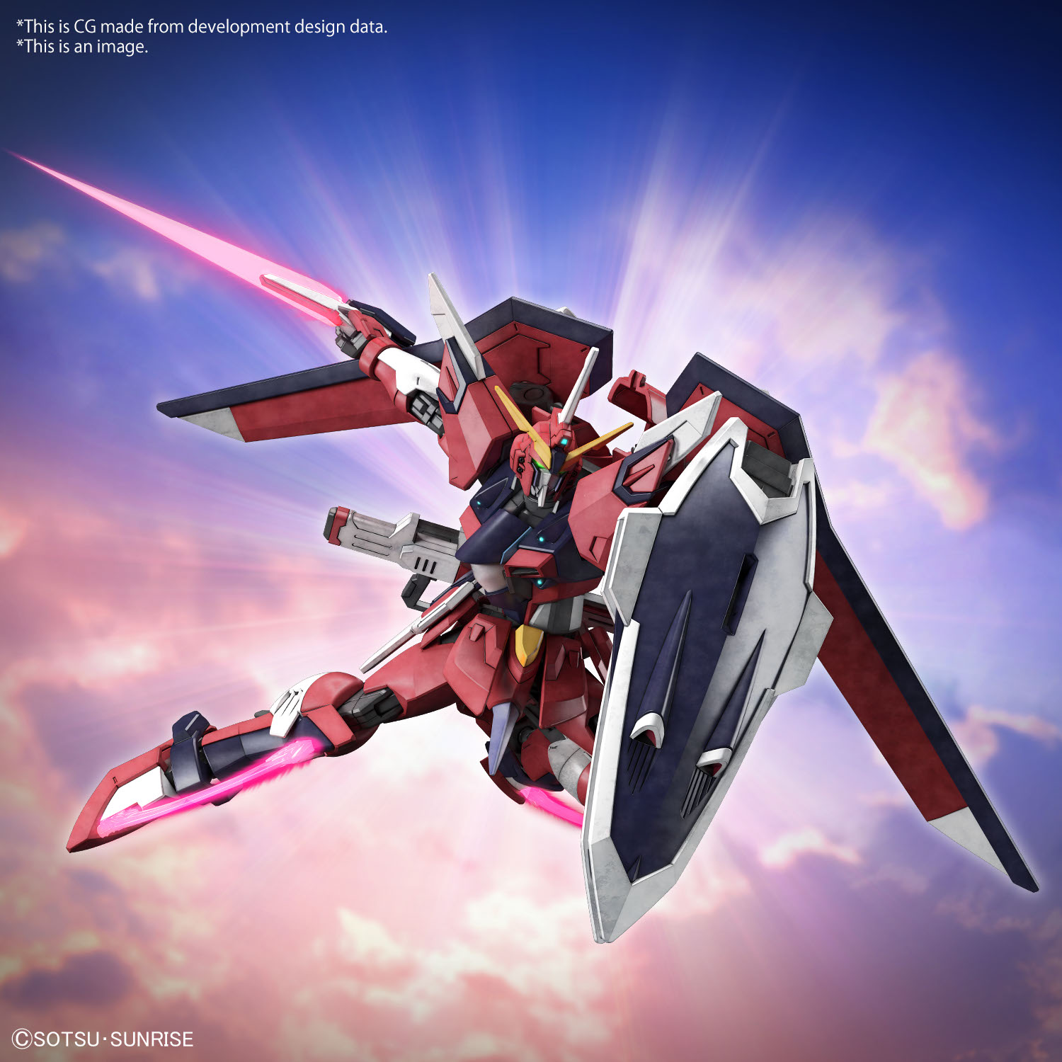 BANDAI Hobby HG 1/144 IMMORTAL JUSTICE GUNDAM