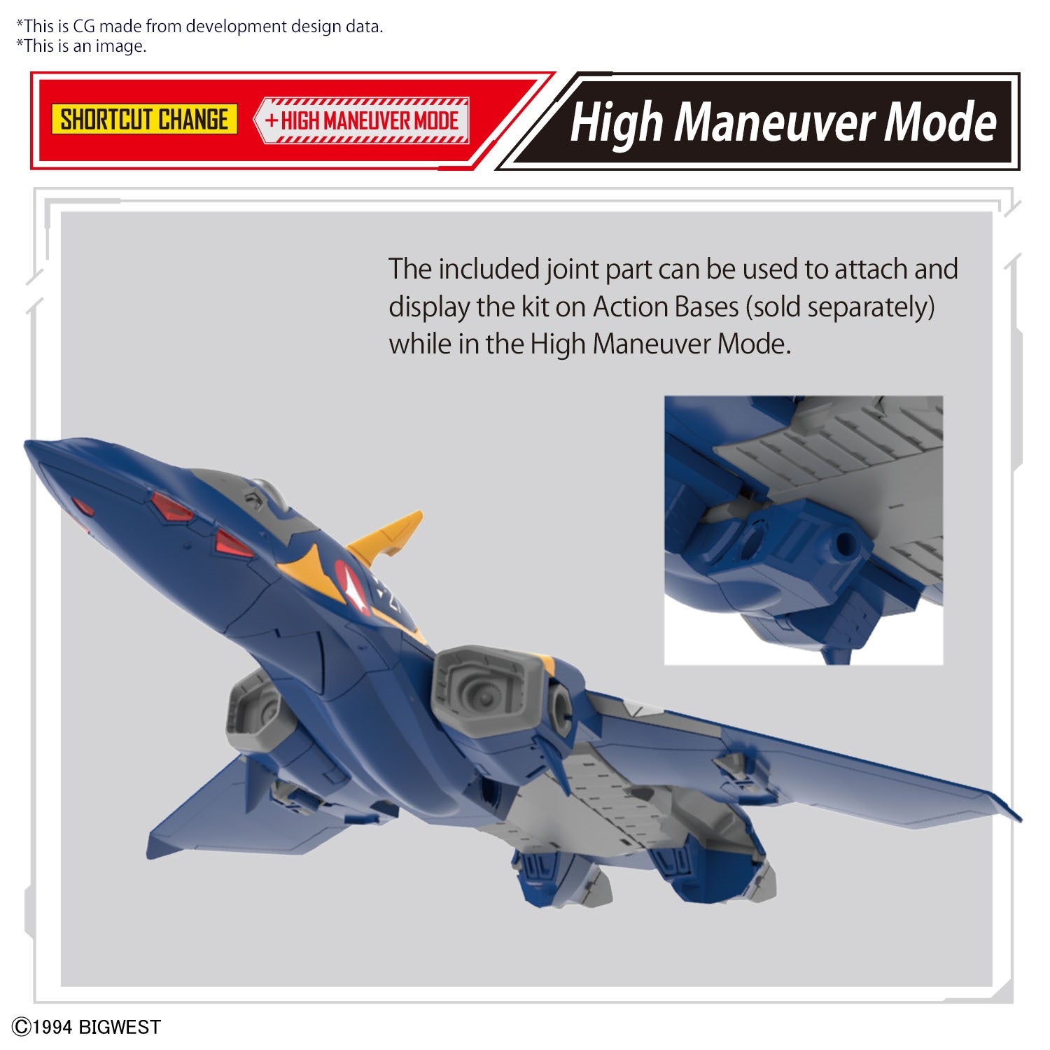 BANDAI Hobby HG 1/100 YF-21