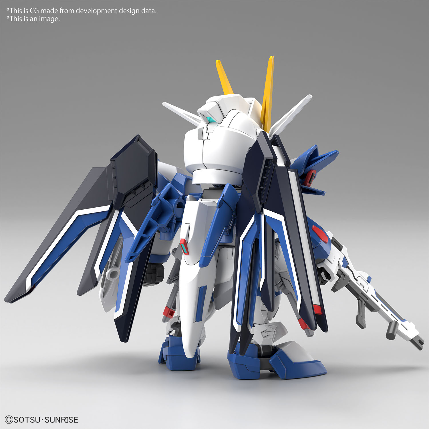 BANDAI Hobby SD GUNDAM EX-STANDARD RISING FREEDOM GUNDAM