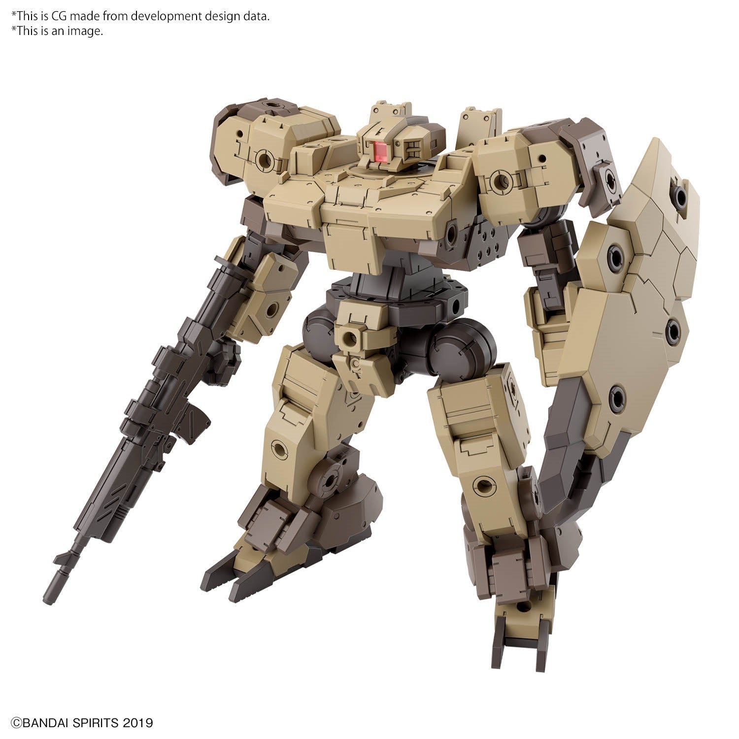 BANDAI Hobby 30MM 1/144 eEXM-9  BASKYROTTO [BROWN]