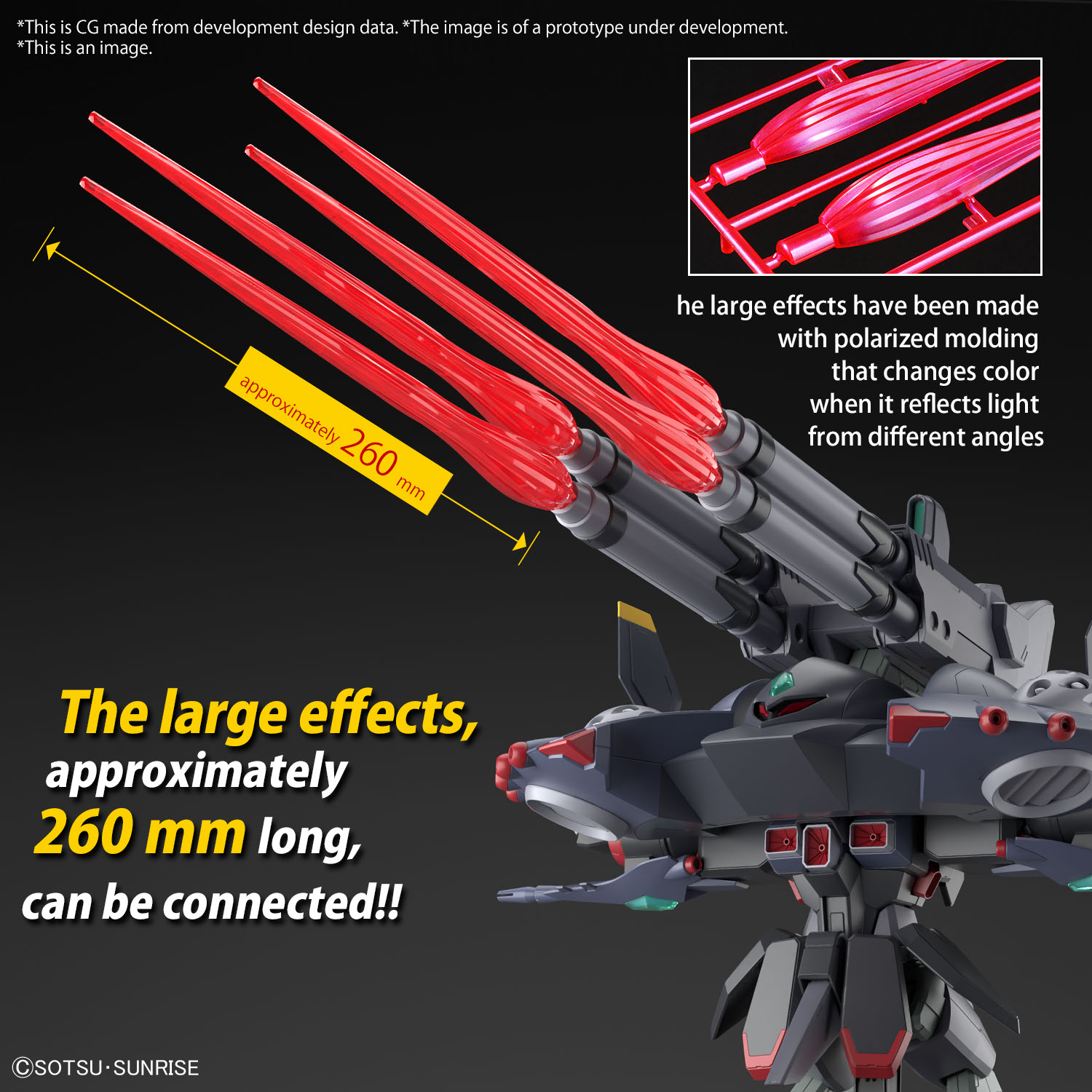 BANDAI Hobby HG 1/144 DESTROY GUNDAM