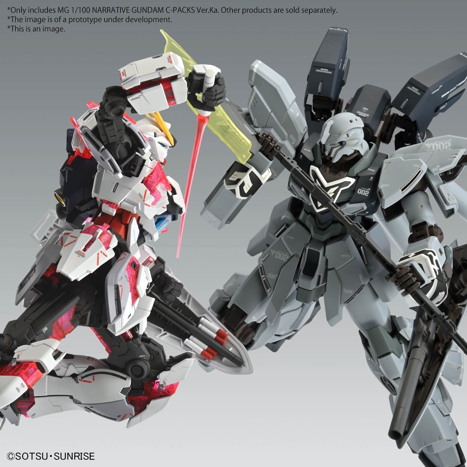 BANDAI Hobby MG 1/100 NARRATIVE GUNDAM C-PACKS Ver.Ka