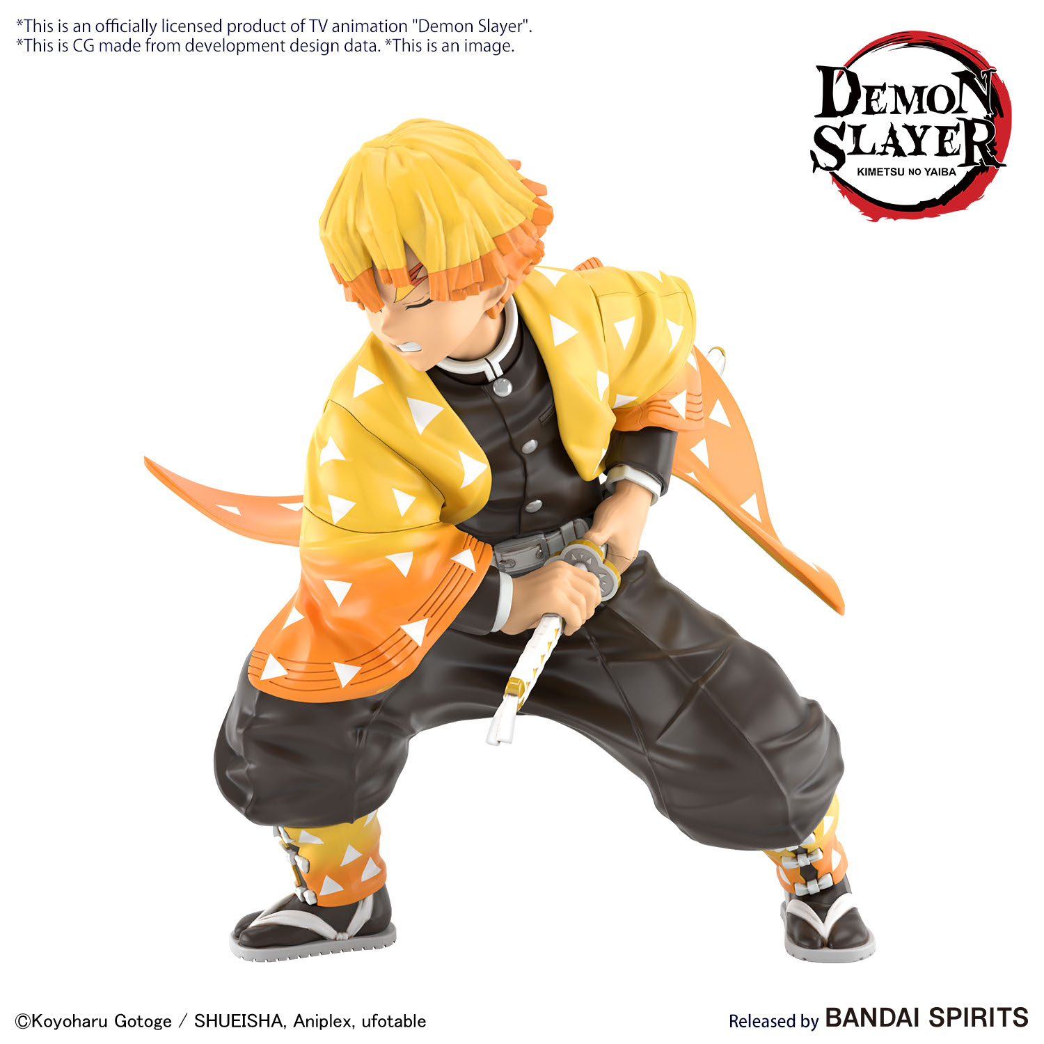 BANDAI Hobby Demon Slayer Model Kit AGATSUMA ZENITSU