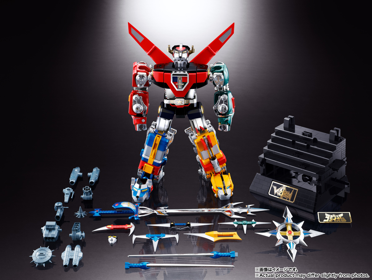 BANDAI Spirits GX-71SP VOLTRON CHOGOKIN 50th Ver. "VOLTRON", TAMASHII NATIONS SOUL OF CHOGOKIN