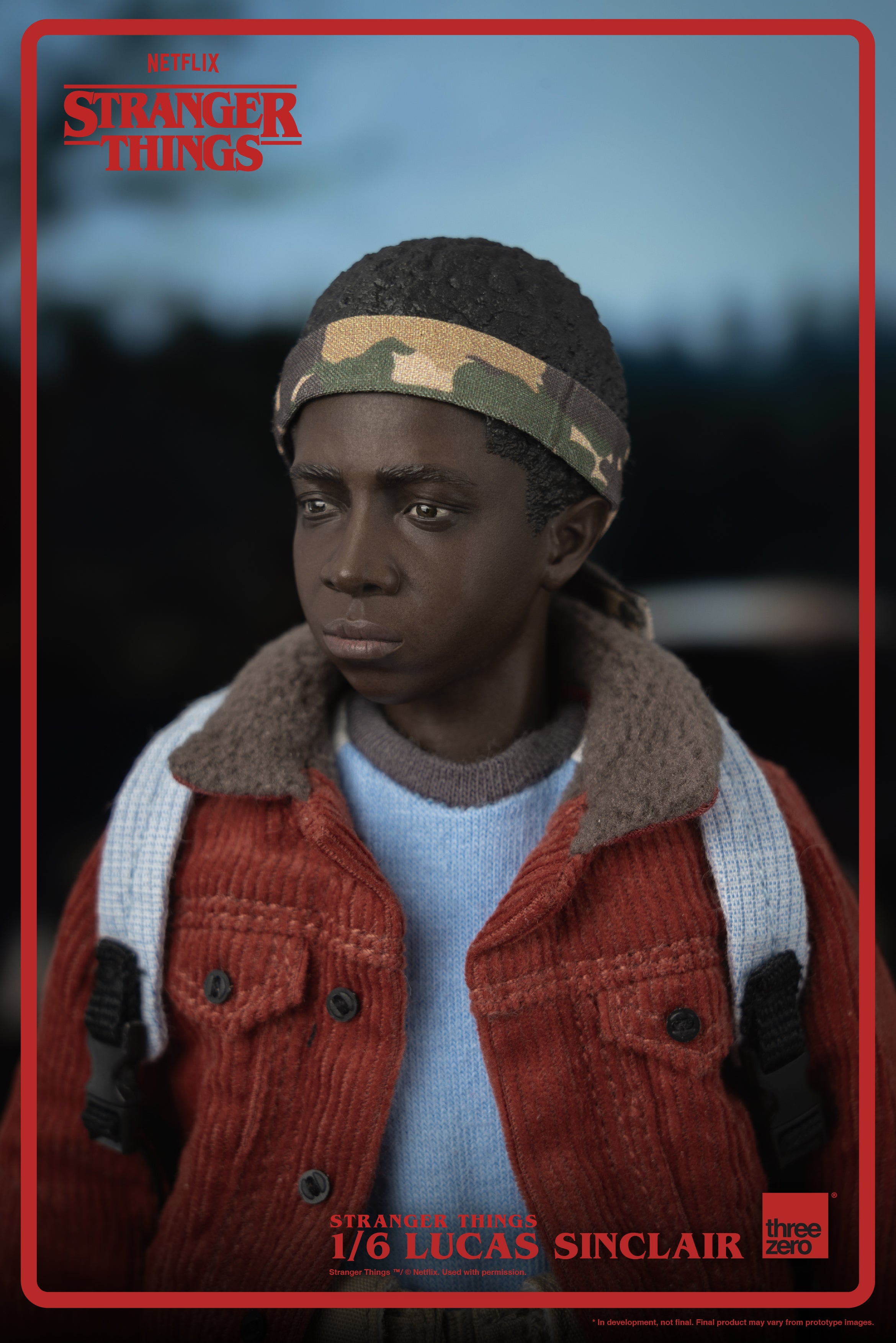 STRANGER THINGS LUCAS SINCLAIR 1/6 SCALE FIG