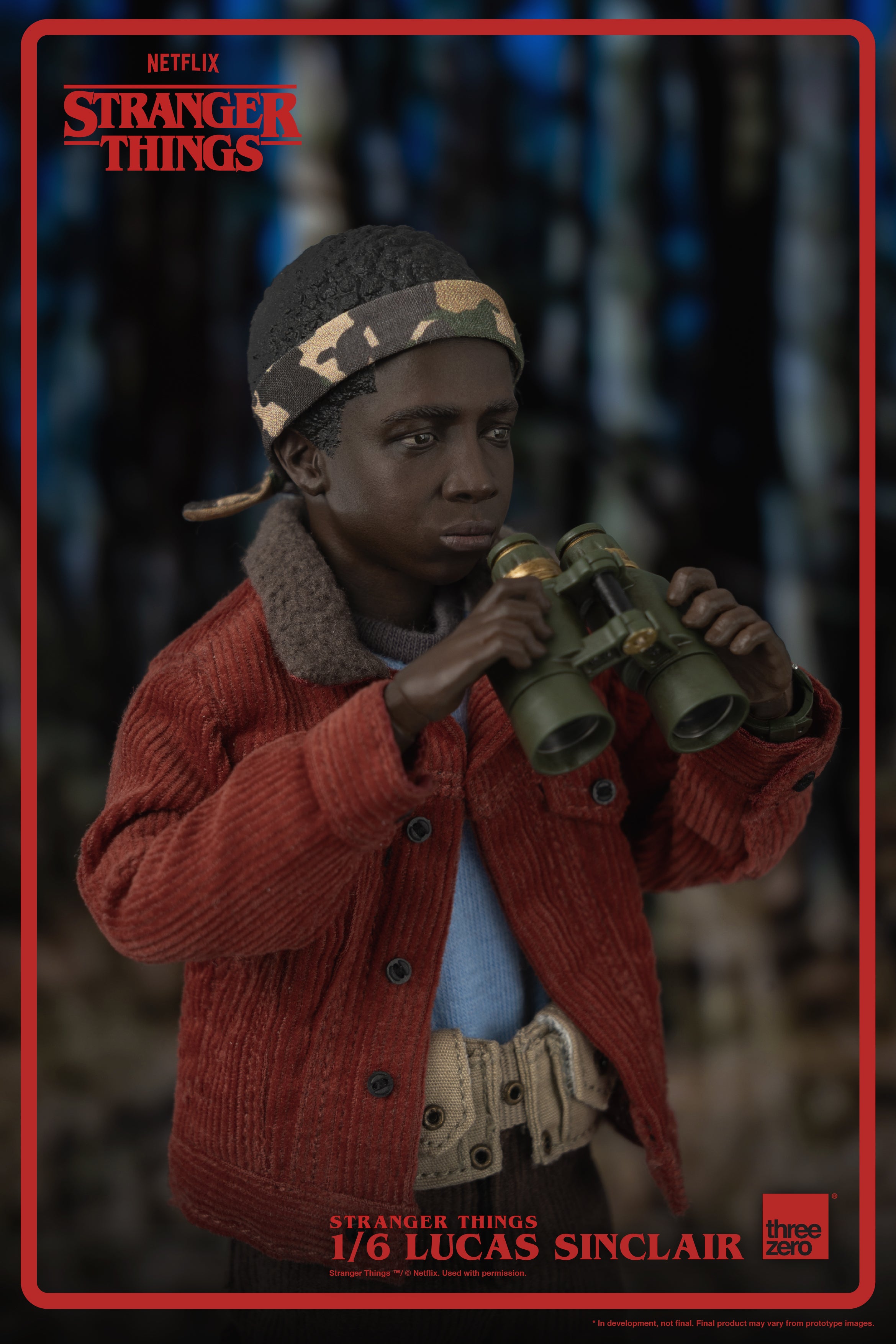 STRANGER THINGS LUCAS SINCLAIR 1/6 SCALE FIG