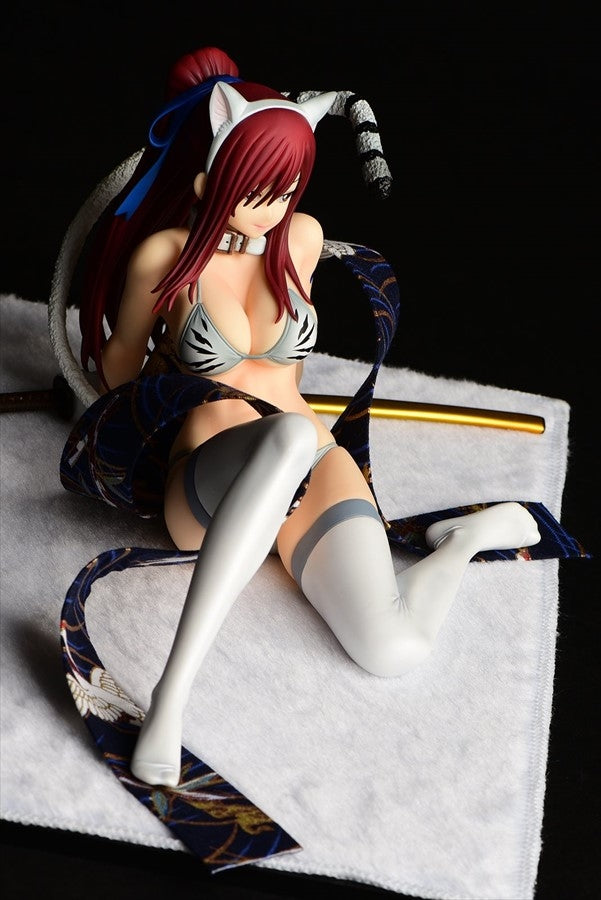 FAIRY TAIL ERZA SCARLET WHITE TIGER GRAVURE 1/6 PVC FIG