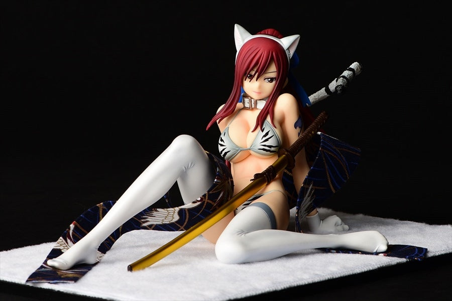 FAIRY TAIL ERZA SCARLET WHITE TIGER GRAVURE 1/6 PVC FIG