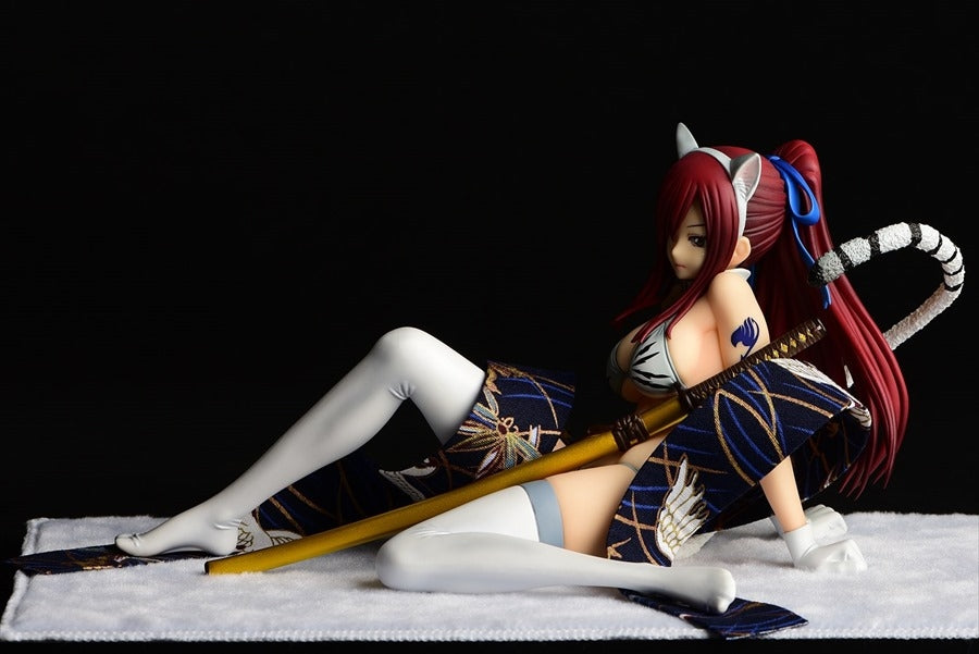 FAIRY TAIL ERZA SCARLET WHITE TIGER GRAVURE 1/6 PVC FIG