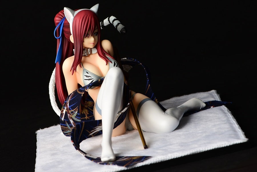 FAIRY TAIL ERZA SCARLET WHITE TIGER GRAVURE 1/6 PVC FIG