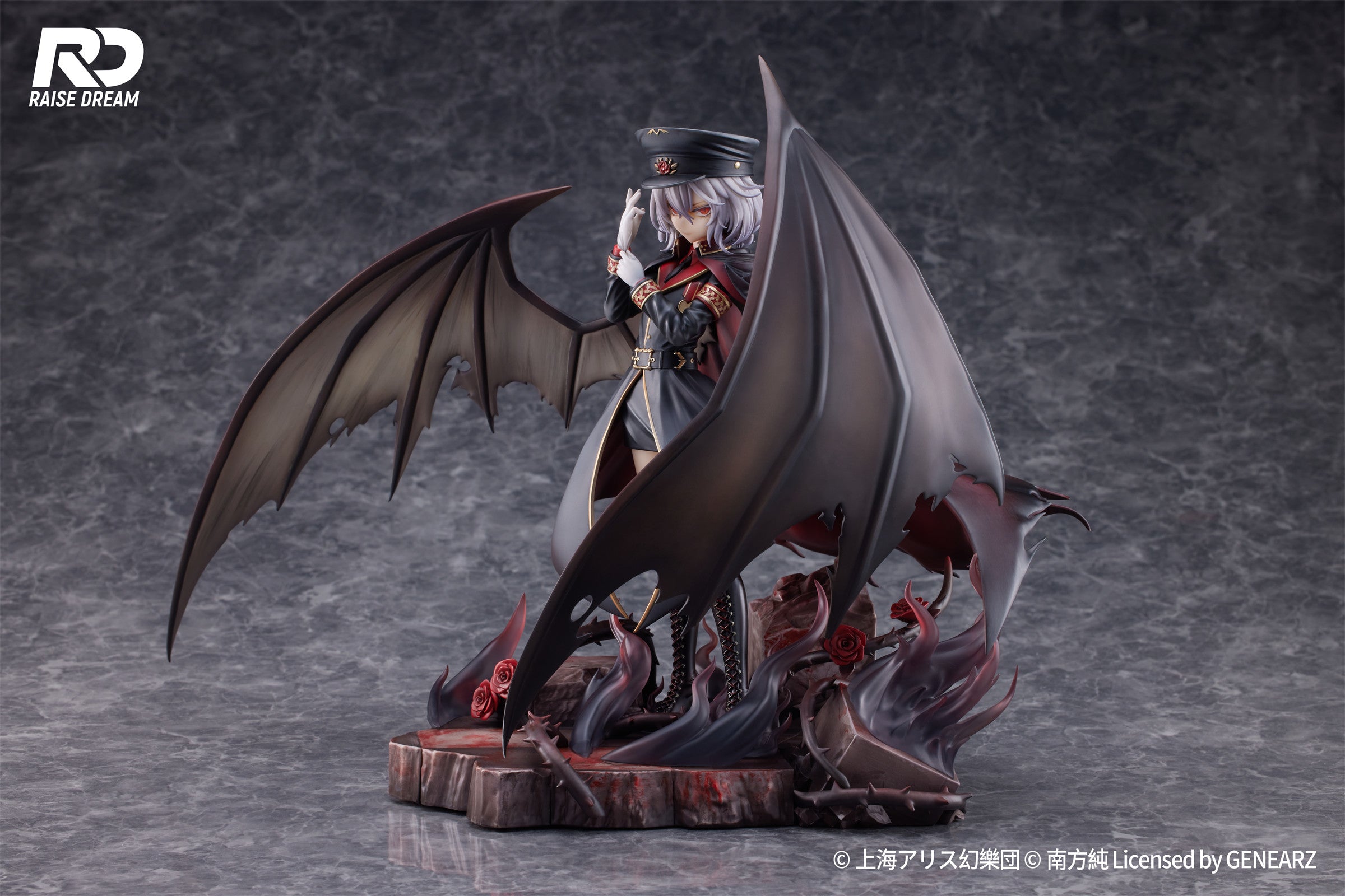 TOUHOU PROJECT REMILIA SCARLET MILITARY UNIFORM 1/6 PVC FIG