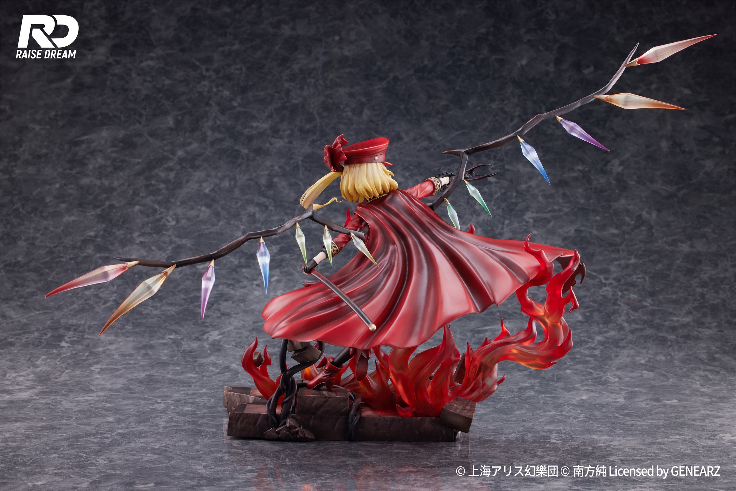 TOUHOU PROJECT FLANDRE SCARLET MILITARY UNIFORM 1/6 PVC FIG