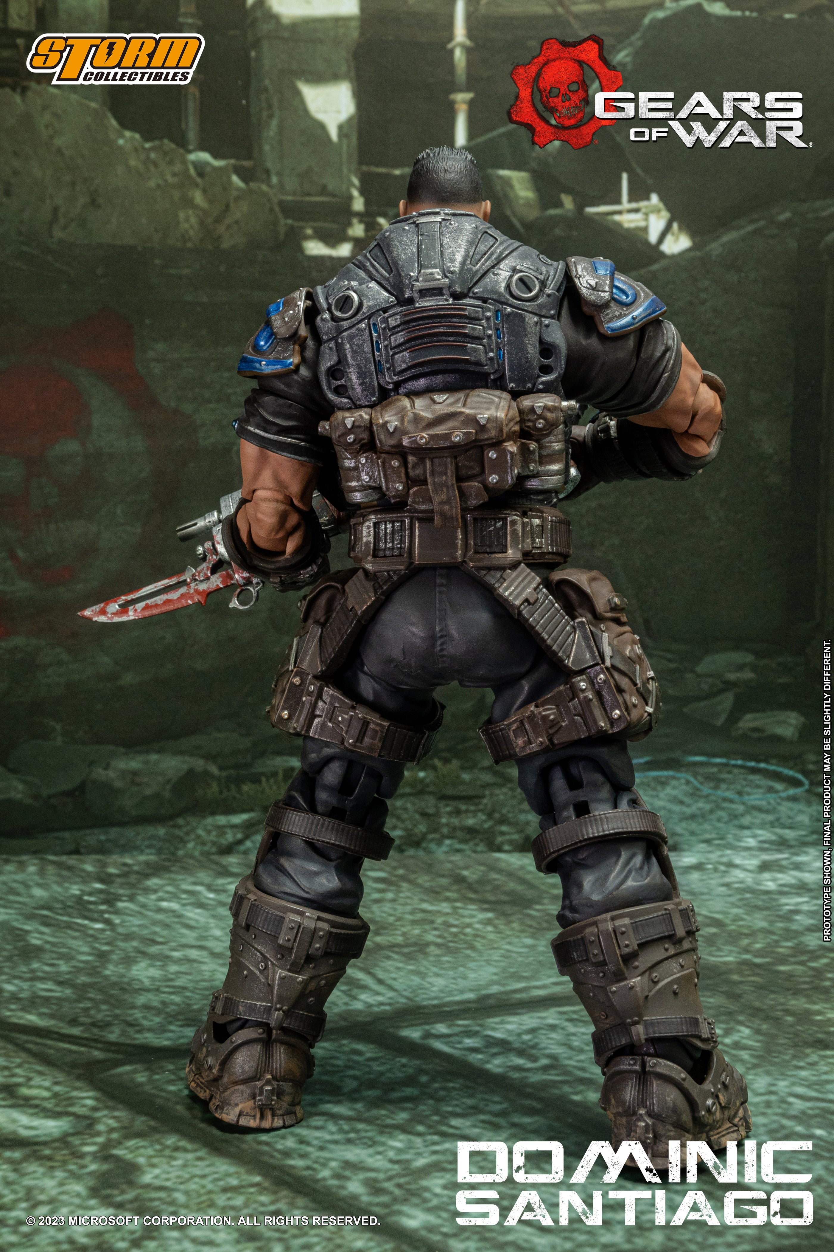 STORM COLLECTIBLES GEARS OF WAR DOMINIC SANTIAGO 1/12 AF