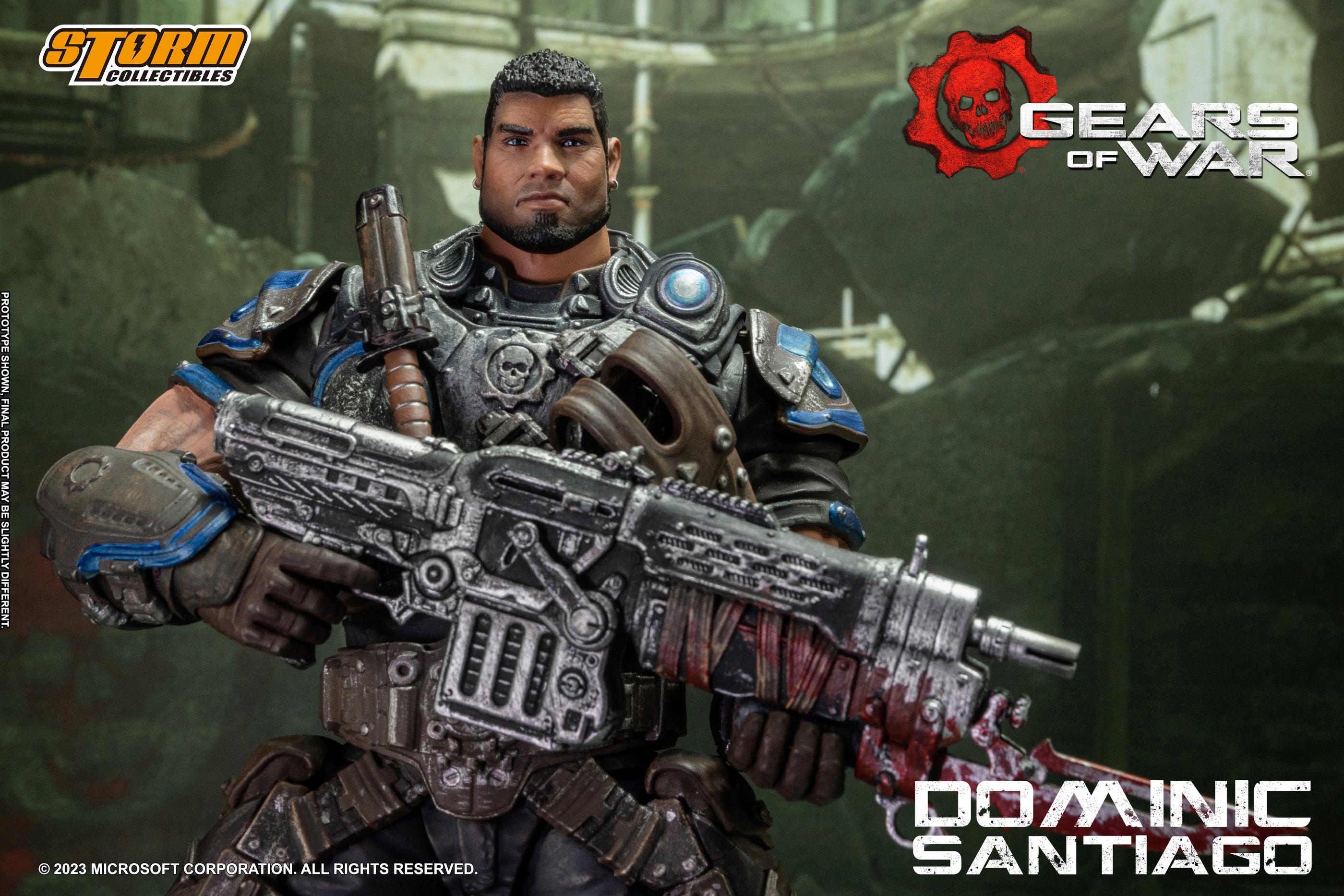 STORM COLLECTIBLES GEARS OF WAR DOMINIC SANTIAGO 1/12 AF