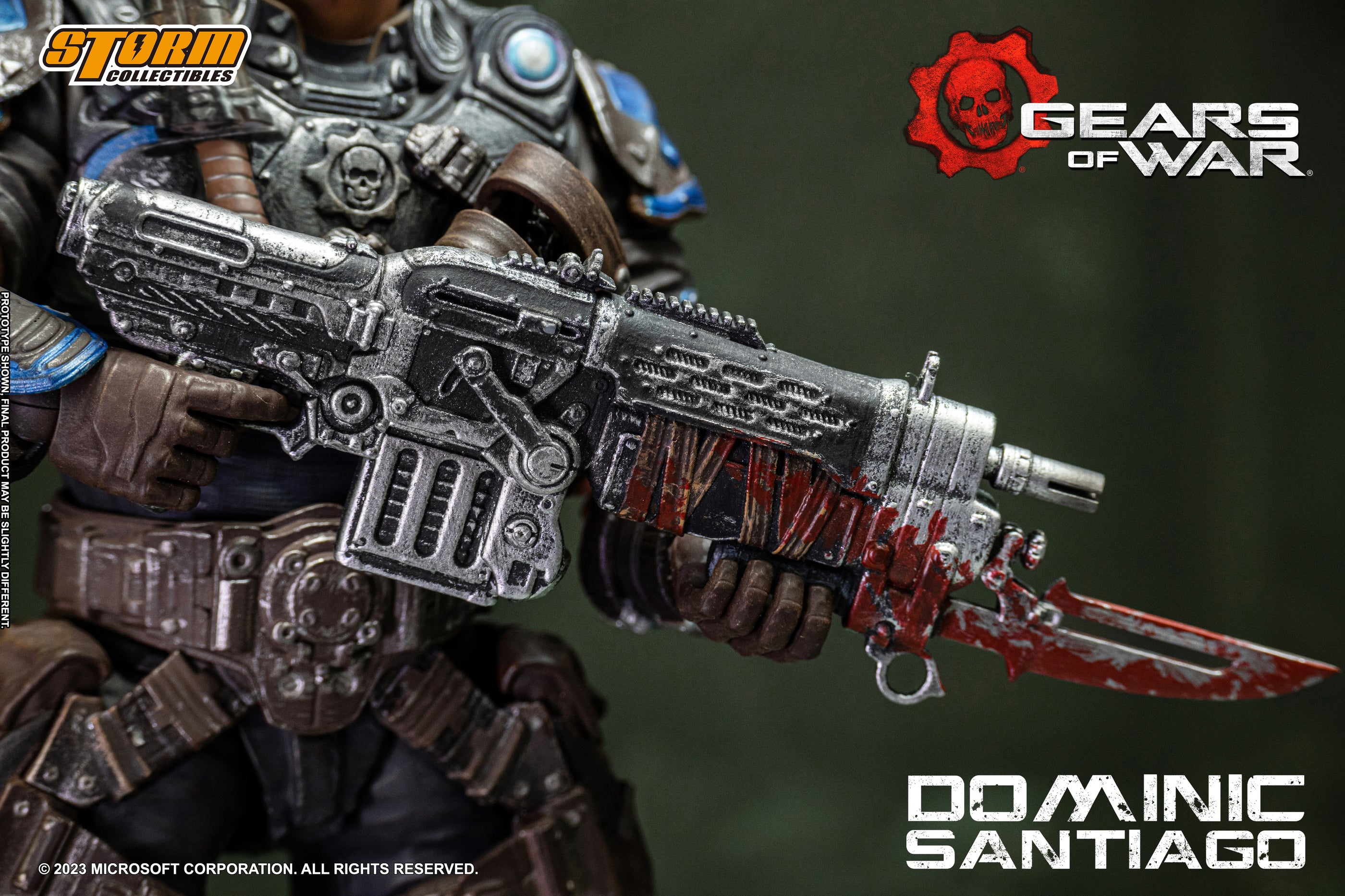 STORM COLLECTIBLES GEARS OF WAR DOMINIC SANTIAGO 1/12 AF