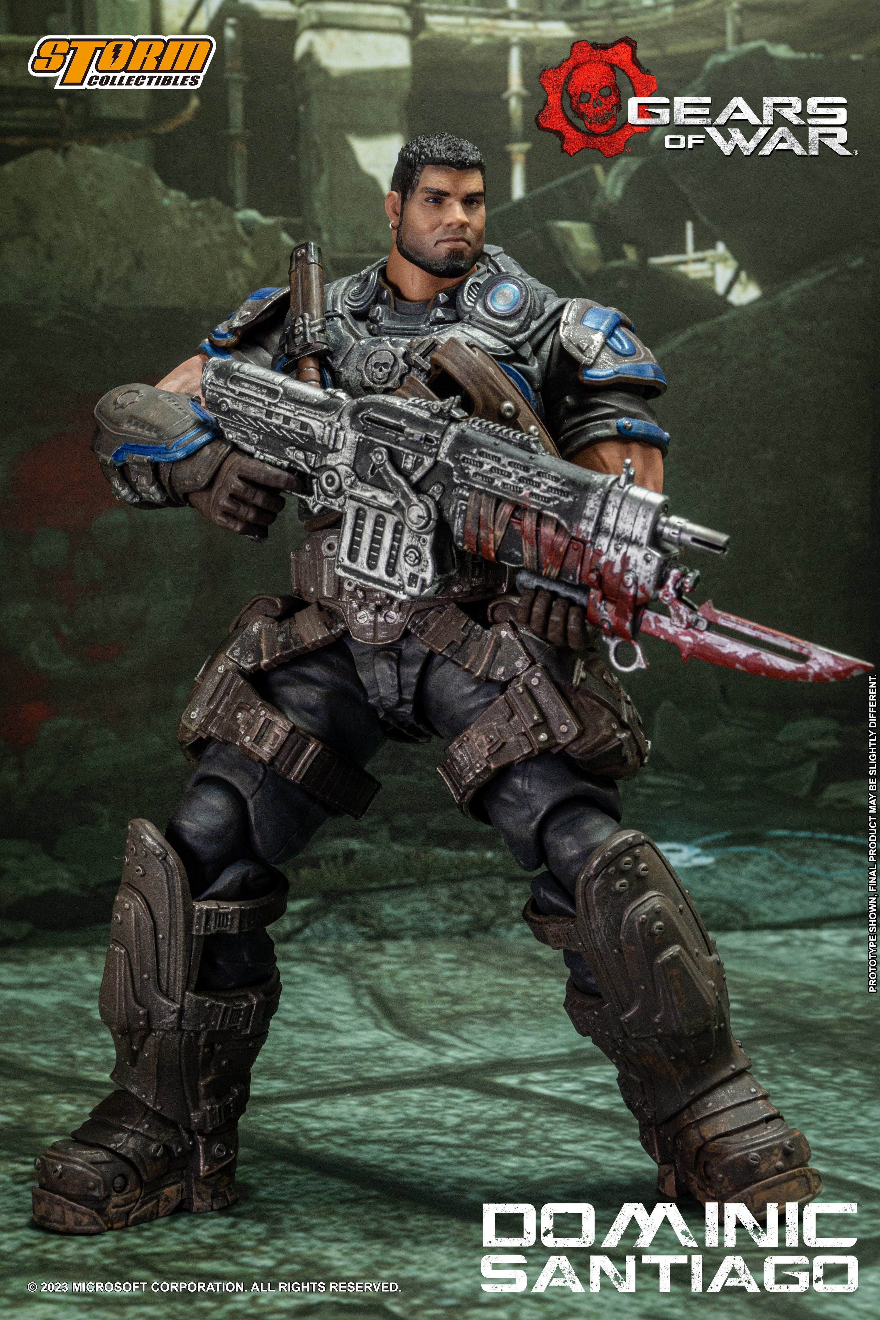 STORM COLLECTIBLES GEARS OF WAR DOMINIC SANTIAGO 1/12 AF