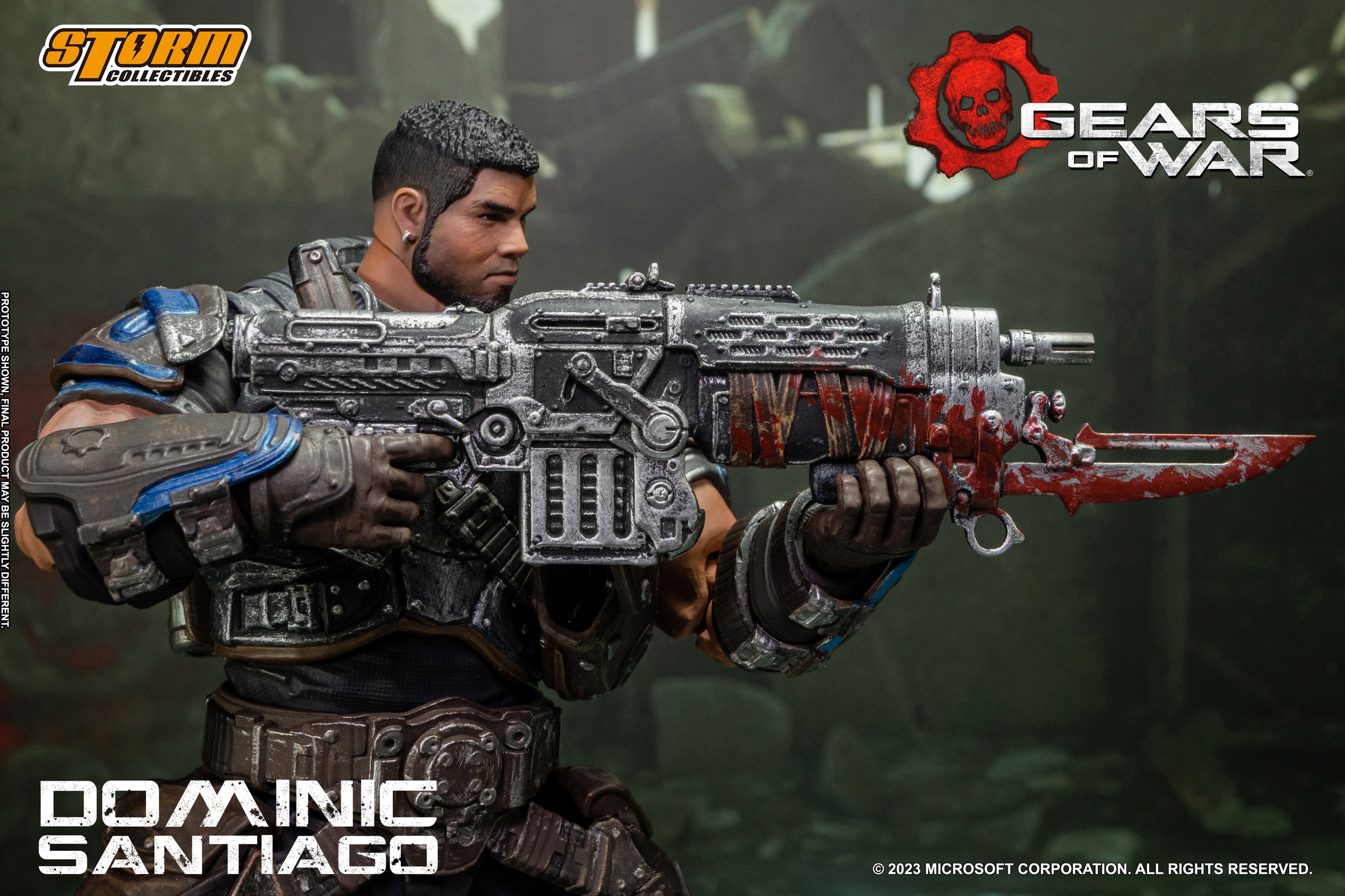 STORM COLLECTIBLES GEARS OF WAR DOMINIC SANTIAGO 1/12 AF