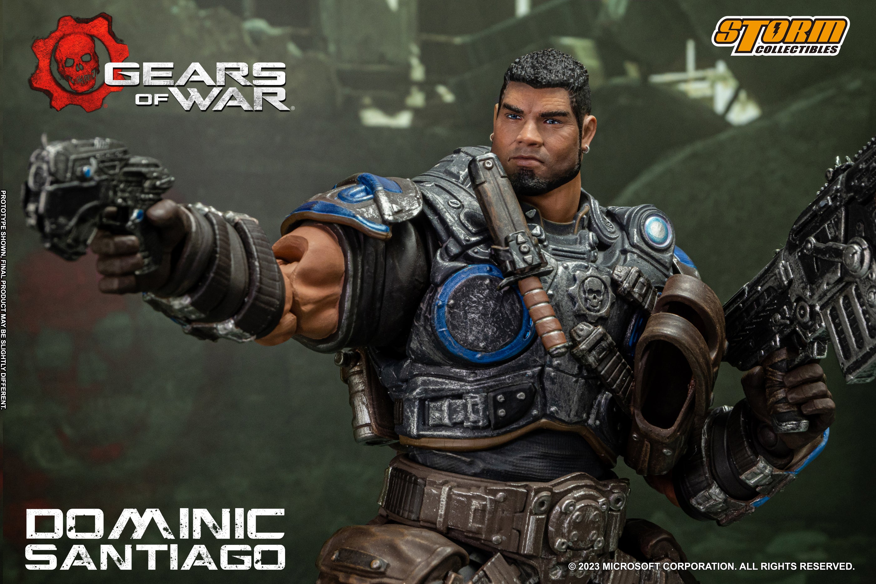 STORM COLLECTIBLES GEARS OF WAR DOMINIC SANTIAGO 1/12 AF