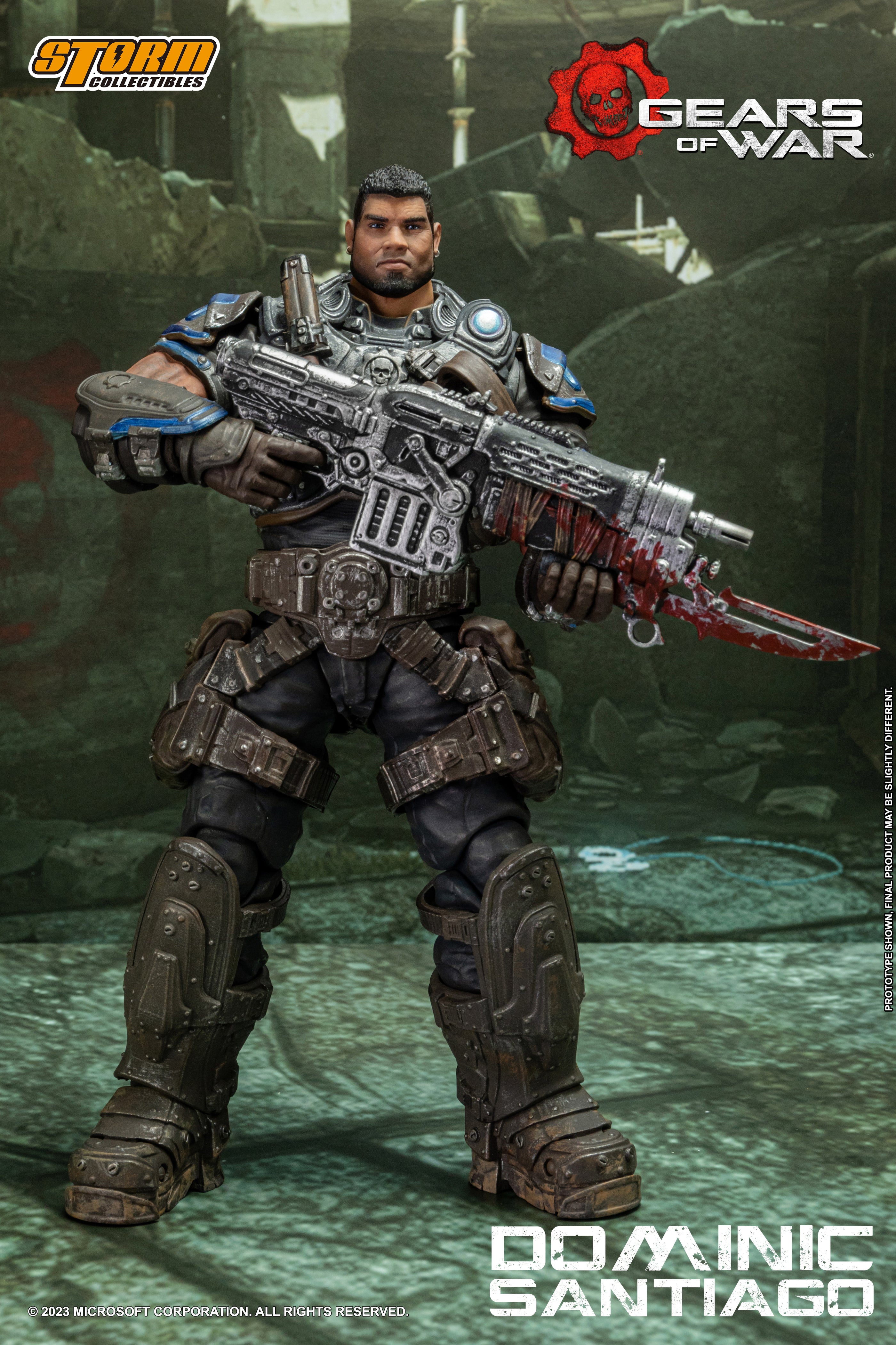 STORM COLLECTIBLES GEARS OF WAR DOMINIC SANTIAGO 1/12 AF