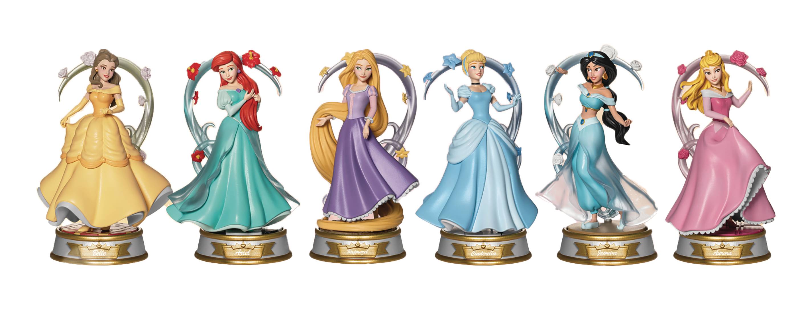 DISNEY MDS-005 PRINCESS FALL IN LOVE SER FIG 6PC SET (NET) (