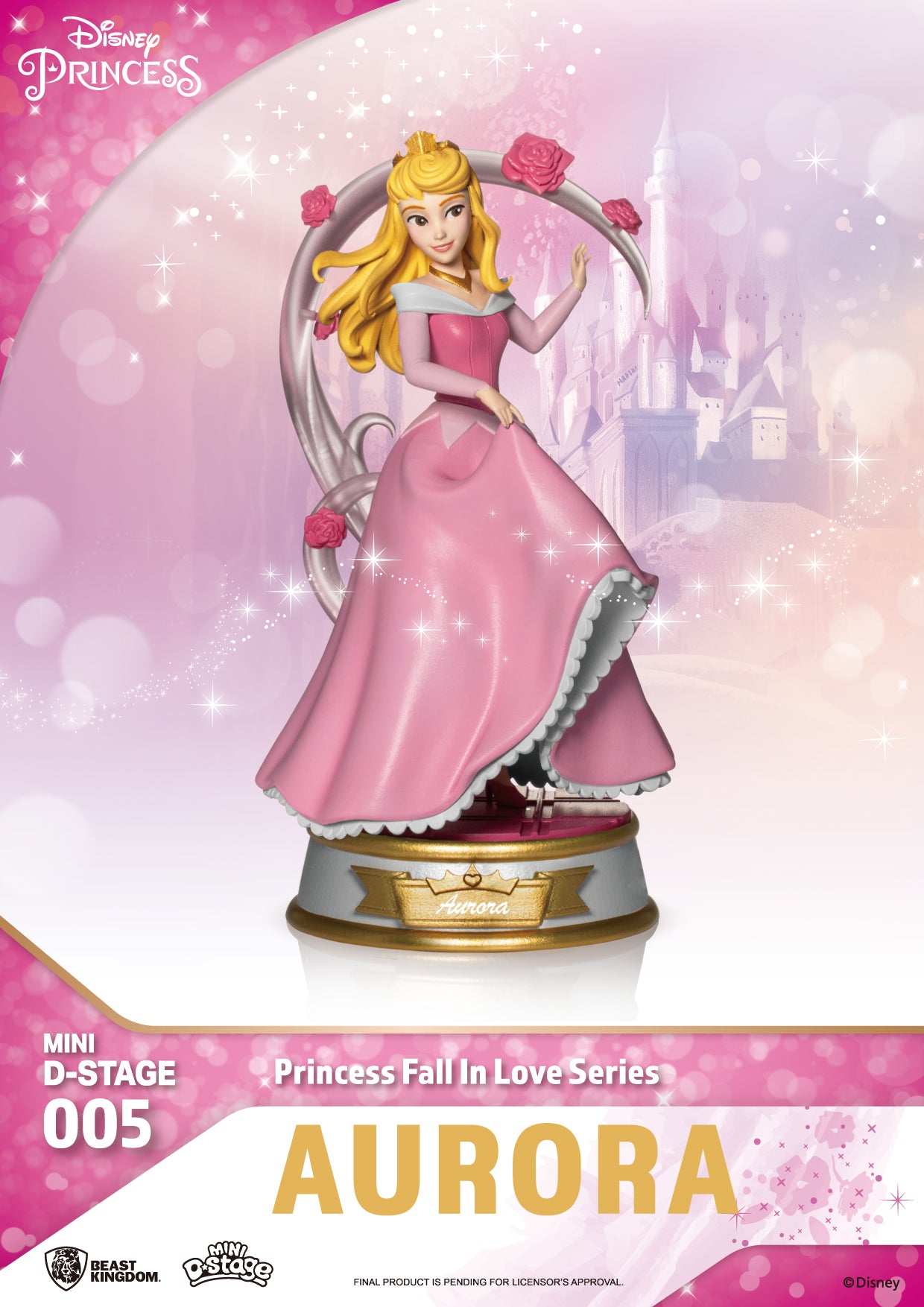 DISNEY MDS-005 PRINCESS FALL IN LOVE SER FIG 6PC SET