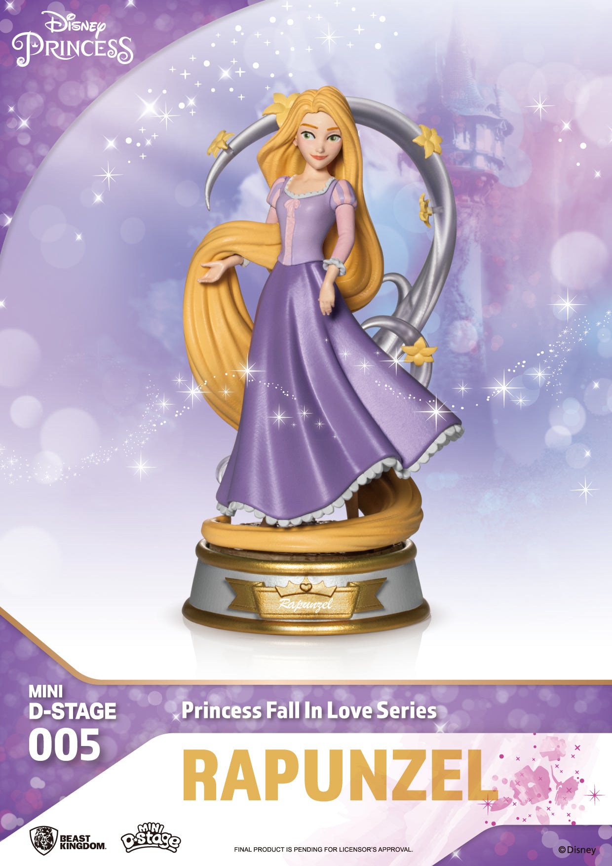 DISNEY MDS-005 PRINCESS FALL IN LOVE SER FIG 6PC SET